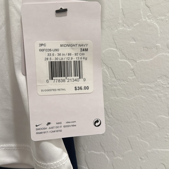 NWT Nike Just do it 2 pc set - Picture 4 of 5